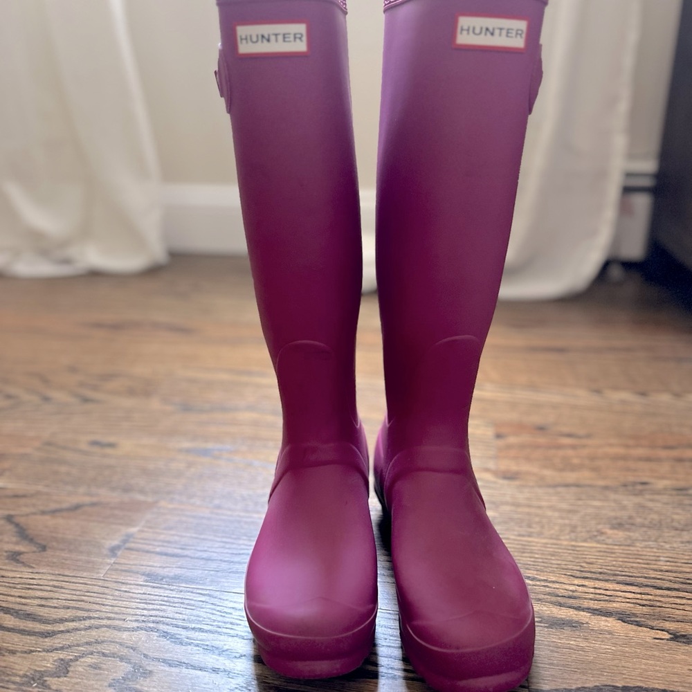 Hunter rain boots